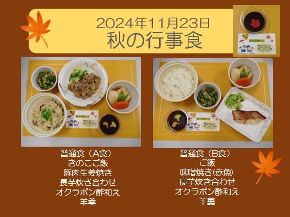 2024年11月22日 勤労感謝の日